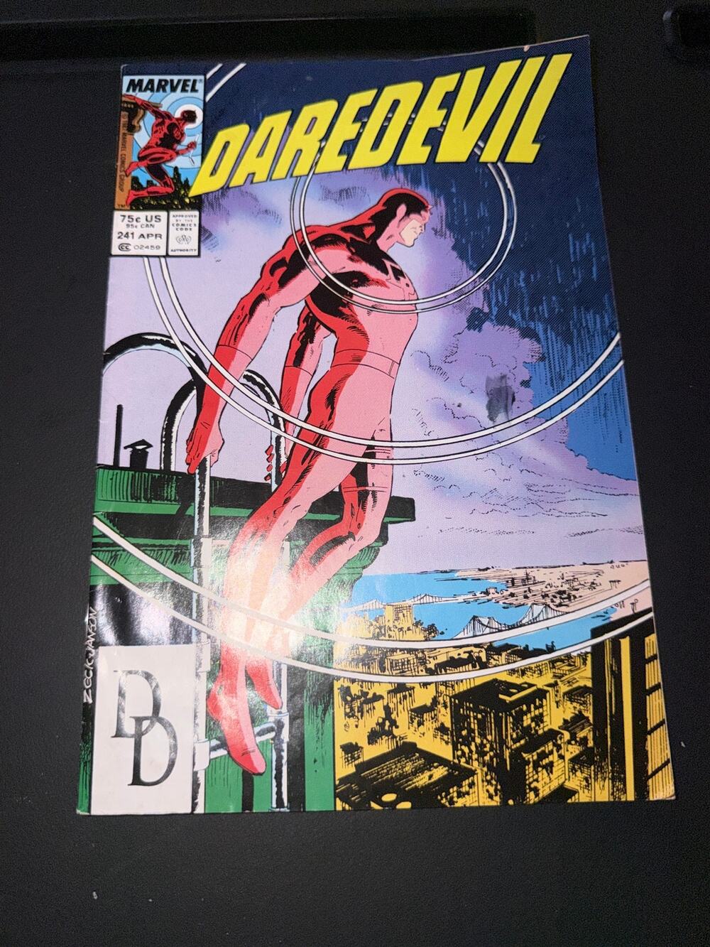 Daredevil #241 Marvel Comics 1987 David Mazzucchelli Cover Ann Nocenti